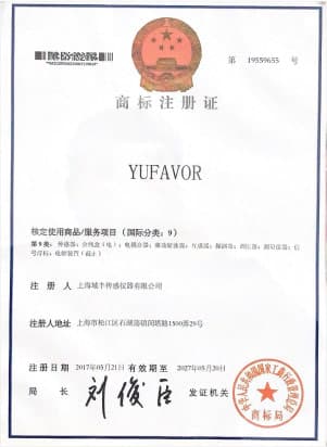 YUFAVOR Trademark Registration