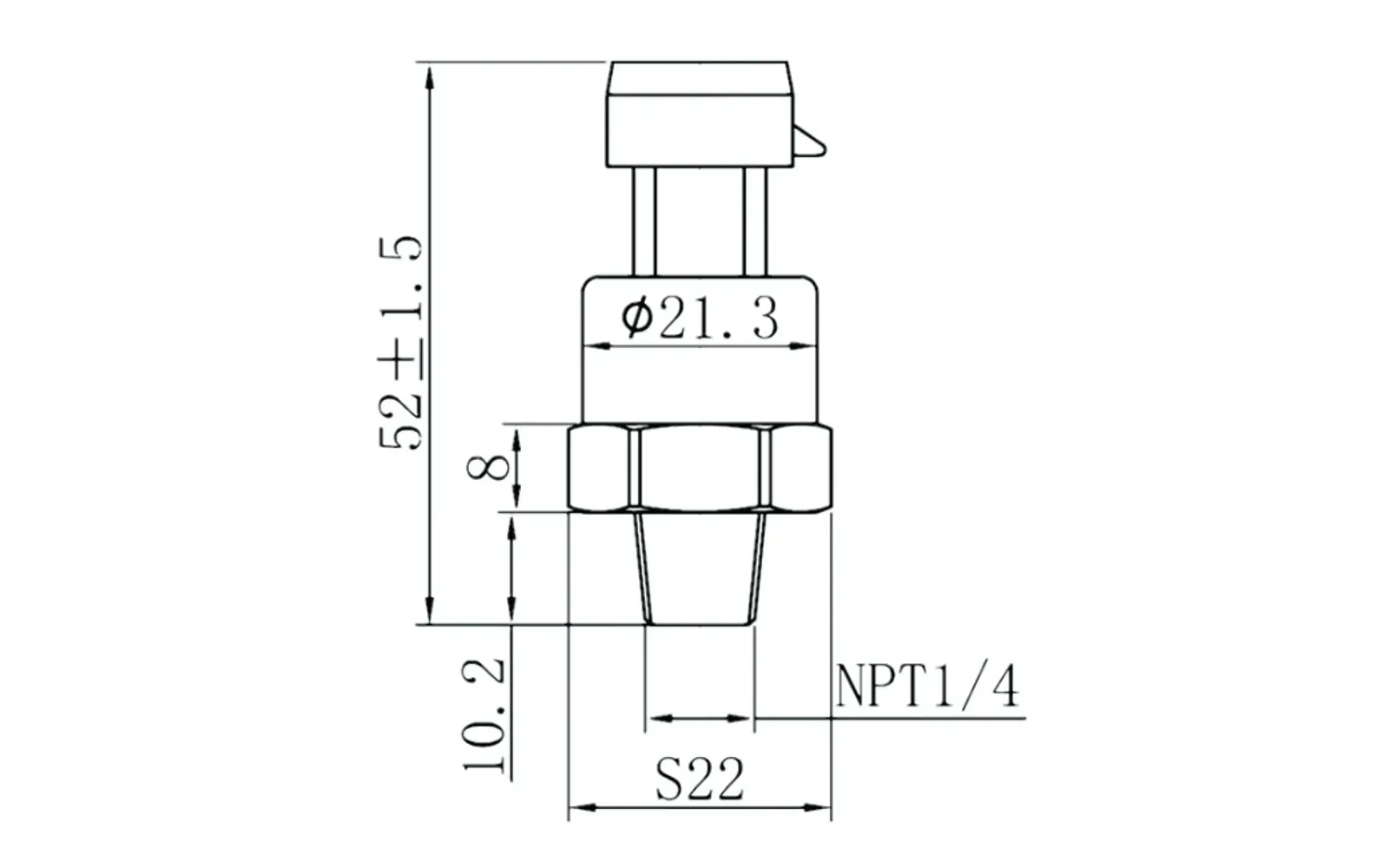 prd_p110 dimension drawing